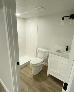 Image of Basement Bathroom